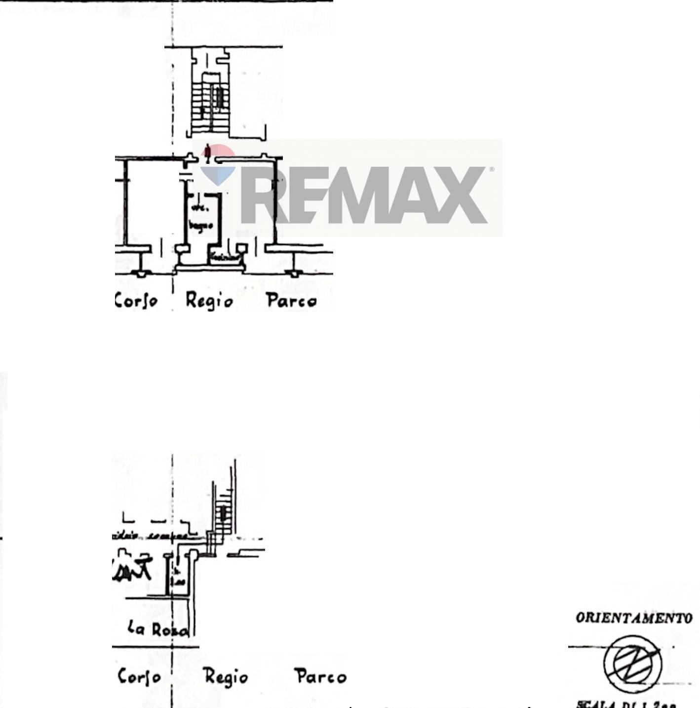 Pianta 2D - Two-room apartment Corso Regio Parco
 
161, Torino - floor plans 1