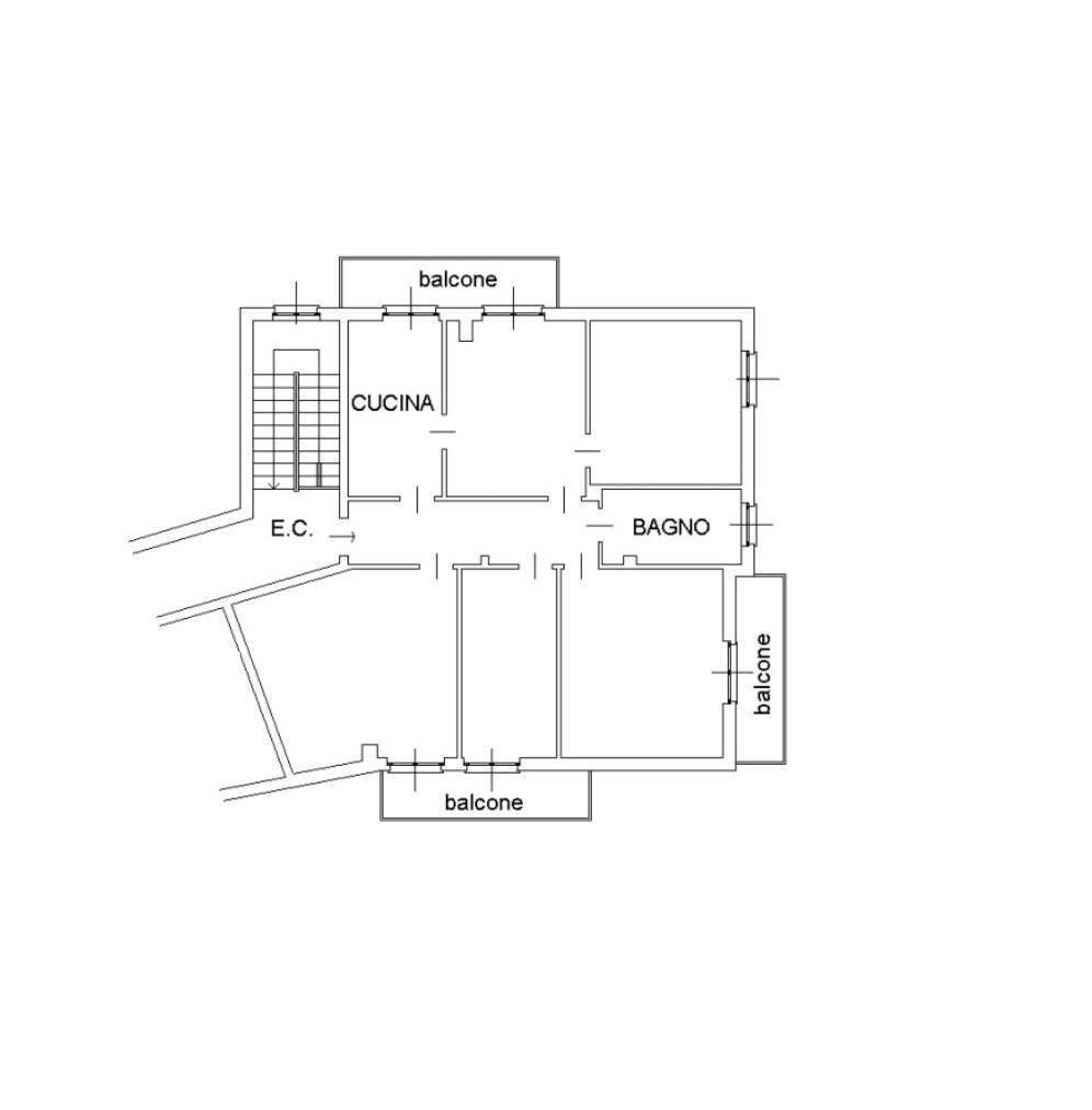 Foto 28 - Apartment via croce
 
7, Nova Milanese - floor plans 1