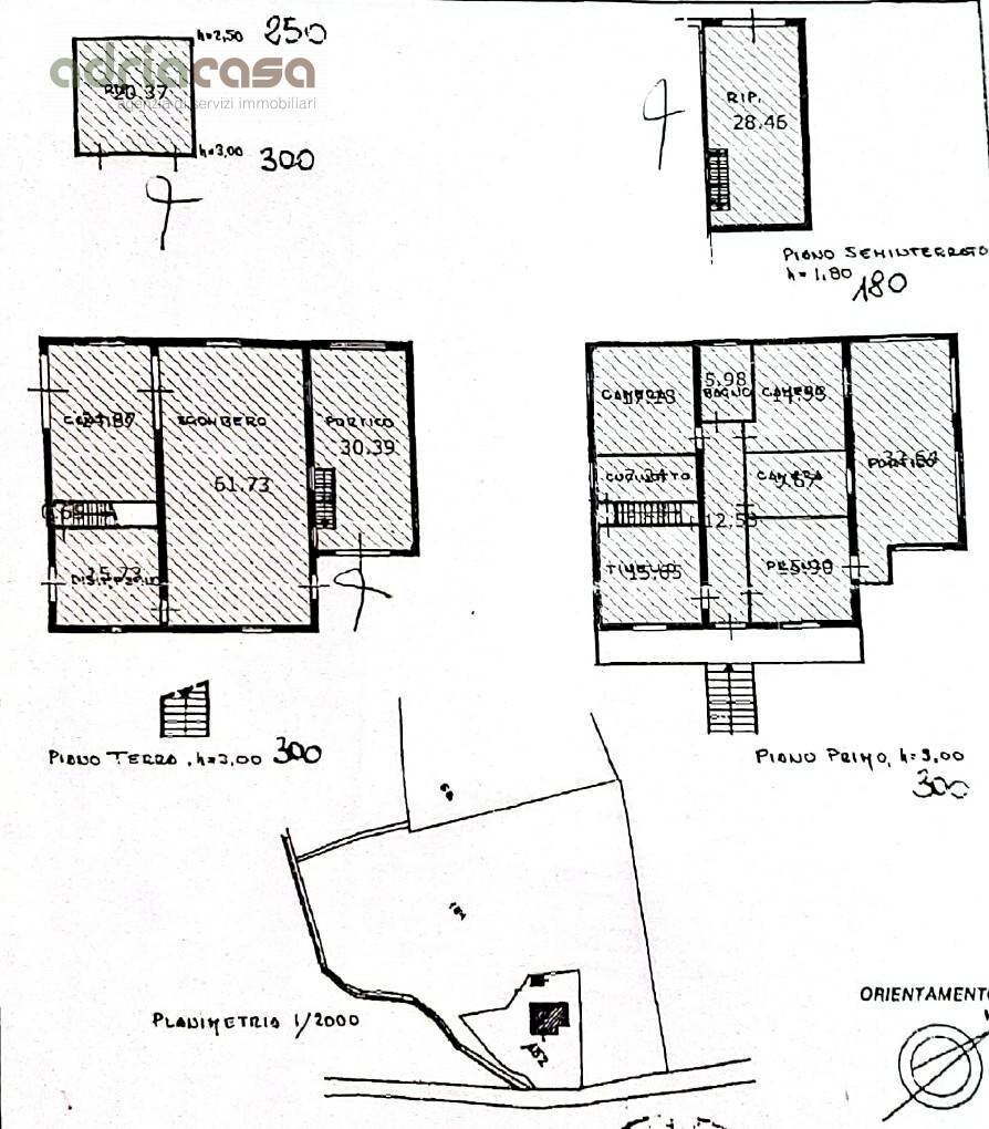 Foto 16 - Casa indipendente Via Annibolina, San Clemente - planimetria 1