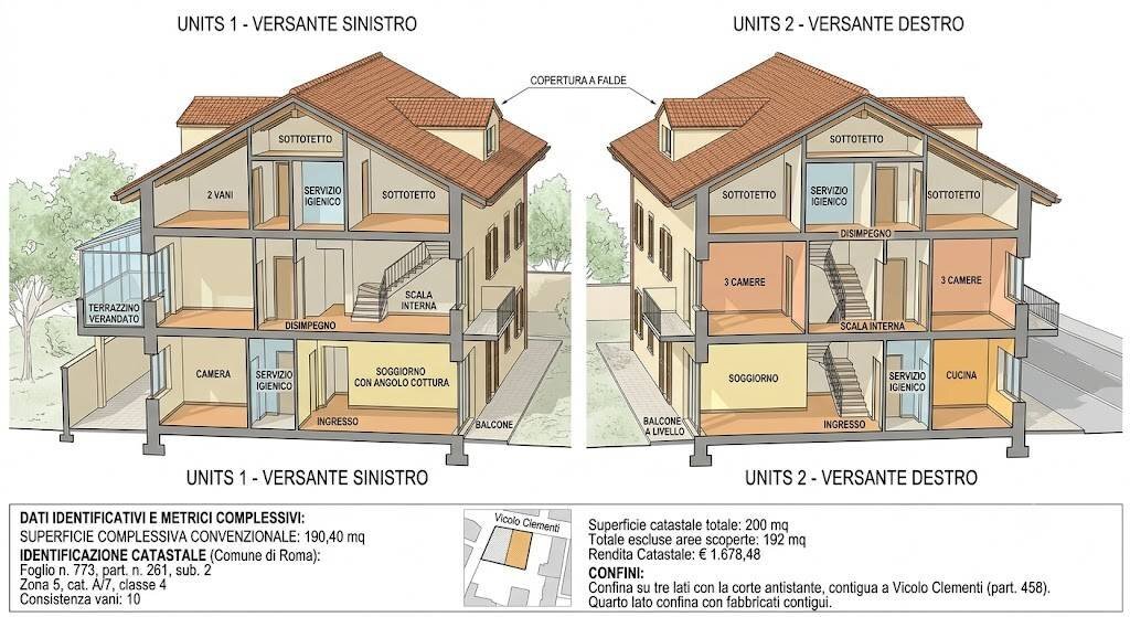 Foto 1 - Apartment vicolo Clementi, Roma - photo 1