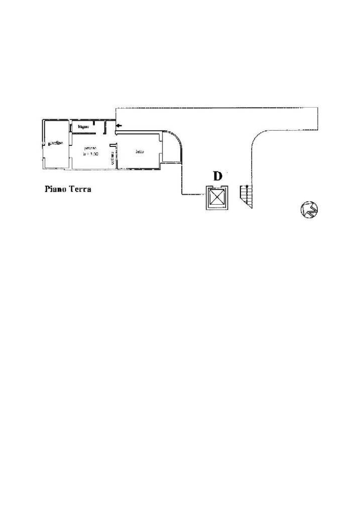Three-room apartment via delle Robinie, Gallipoli - floor plans 1