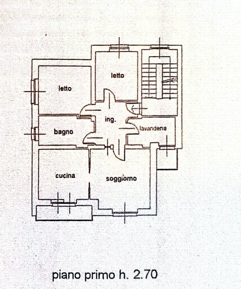 Foto 39 - Casa indipendente via Provinciale
 
602, Villa d'Ogna - planimetria 1