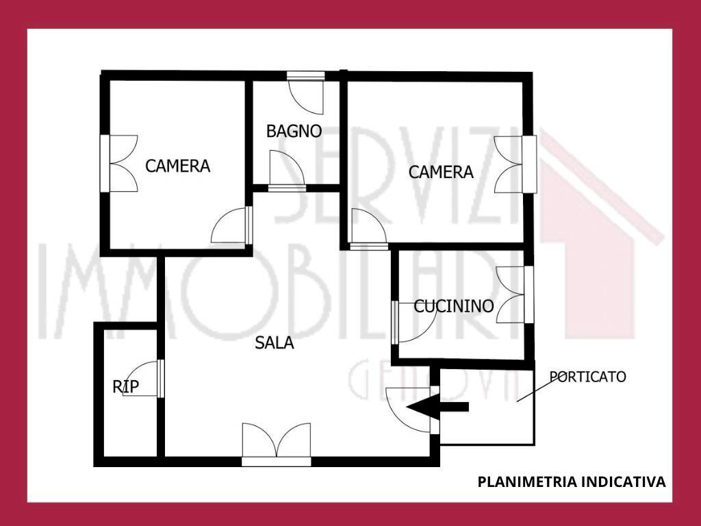 Villa Bargagli - floor plans 1