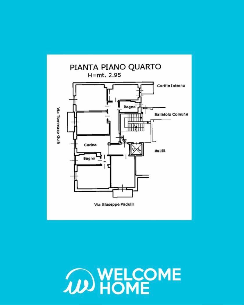 Terreno non edificabile via Tommaso Gulli, 3, Milano - planimetria 1