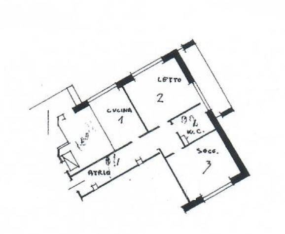 Terreno non edificabile via Moncalvo, 31, Milano - planimetria 1