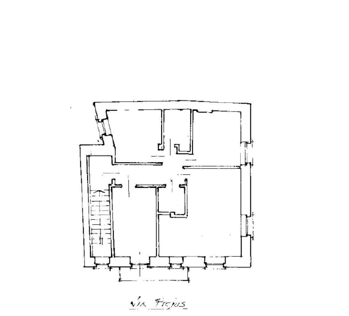 Four-room apartment via Frejus, 14, Bardonecchia - floor plans 1