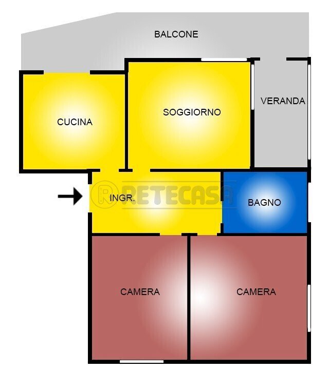 Retecasa_Valdagno - Planimetria - Apartment Valdagno - floor plans 1