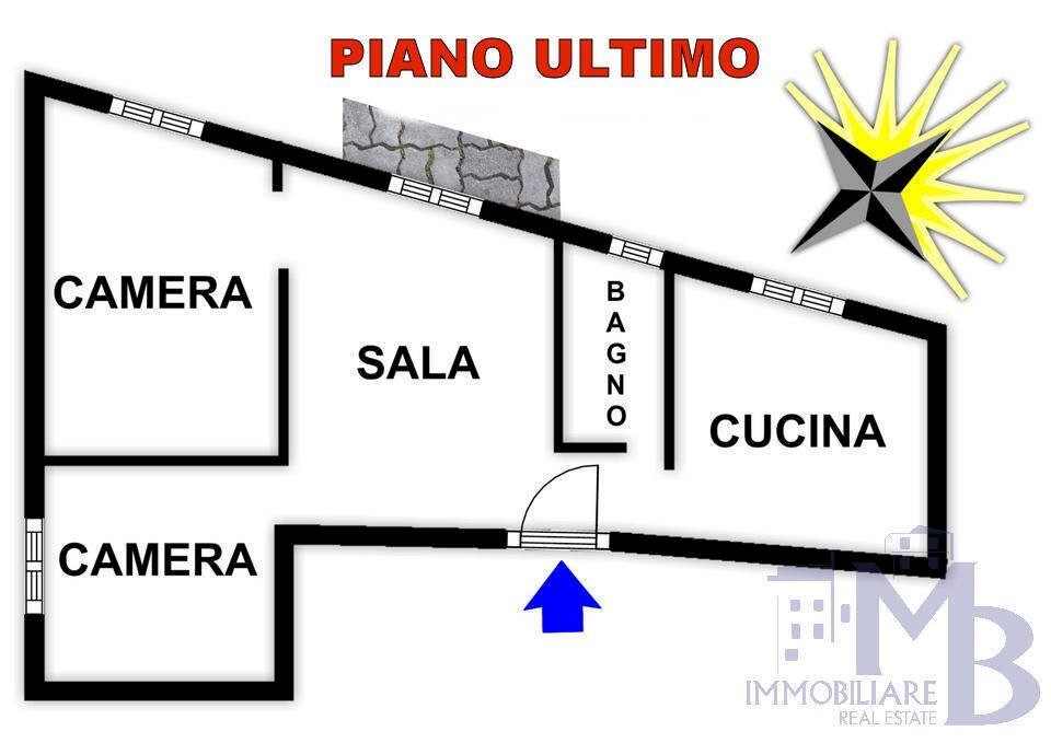 PLANIMETRIA - Attic Lumarzo - floor plans 1