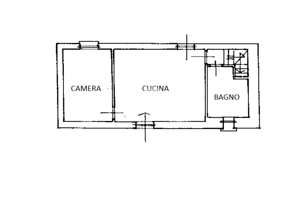Casa indipendente Via Bricco Margaria, Barge - planimetria 1