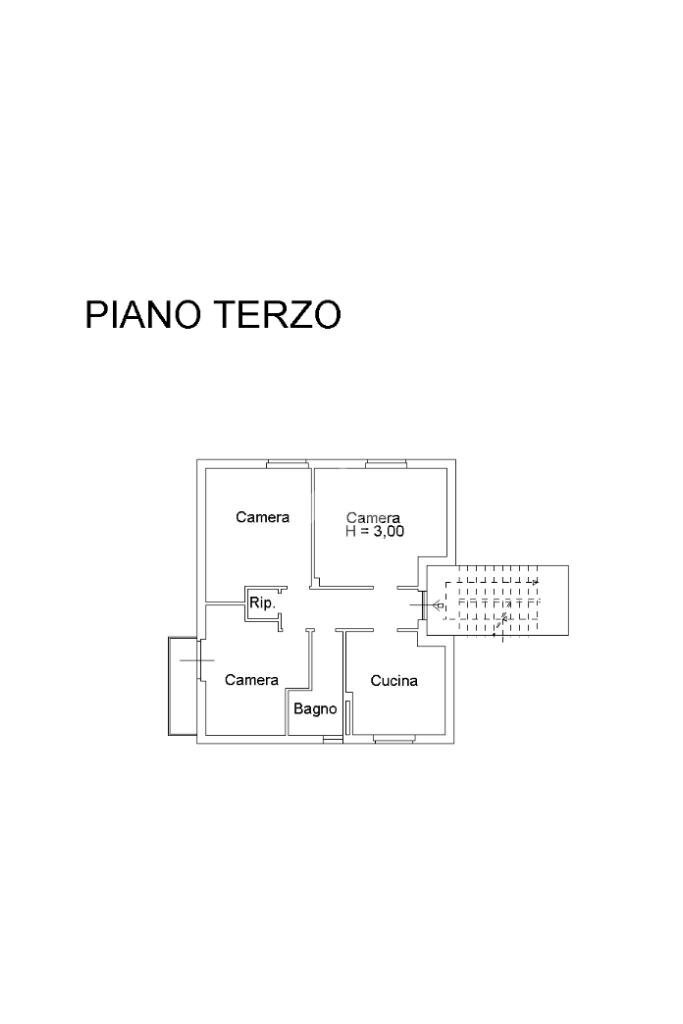 Four-room apartment Via Albasini, Verbania - floor plans 1