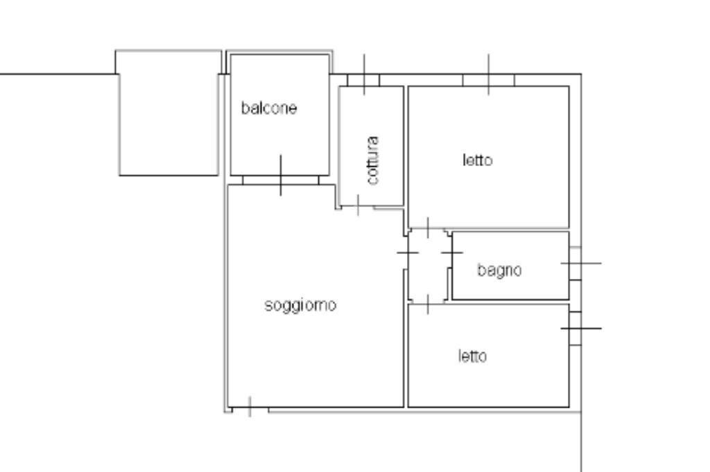 Trilocale Via Ovidio, Reggio nell'Emilia - planimetria 1