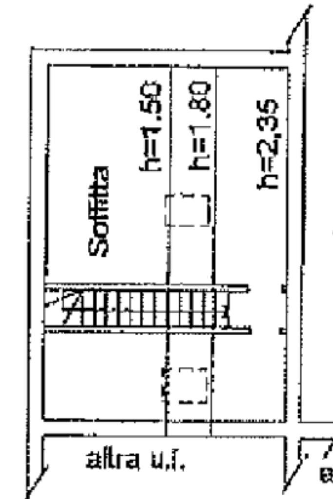 Two-room apartment Via Giulio Natta, Cervia - floor plans 1