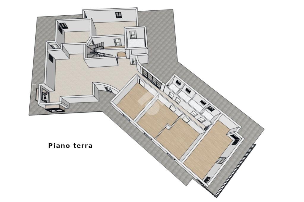 Villa Via monasterolo, Cafasse - floor plans 1