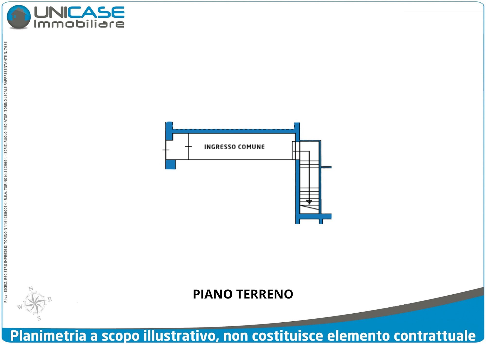 Magazzino via Filatoio, 12, Torre Pellice - planimetria 1