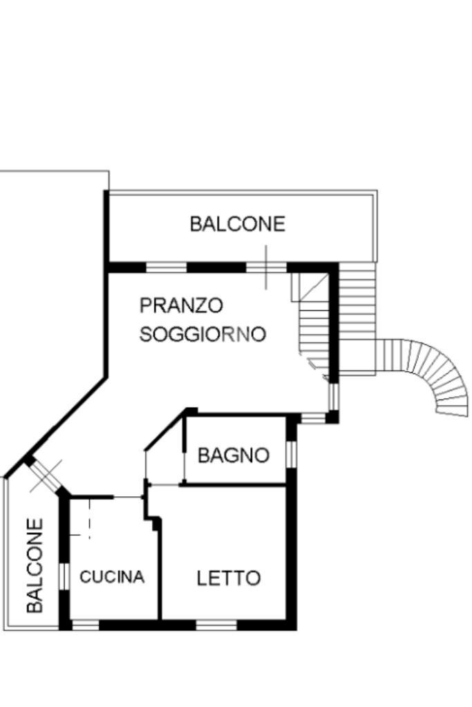 Four-room apartment Via dell'Amicizia, Castelfranco Emilia - floor plans 1