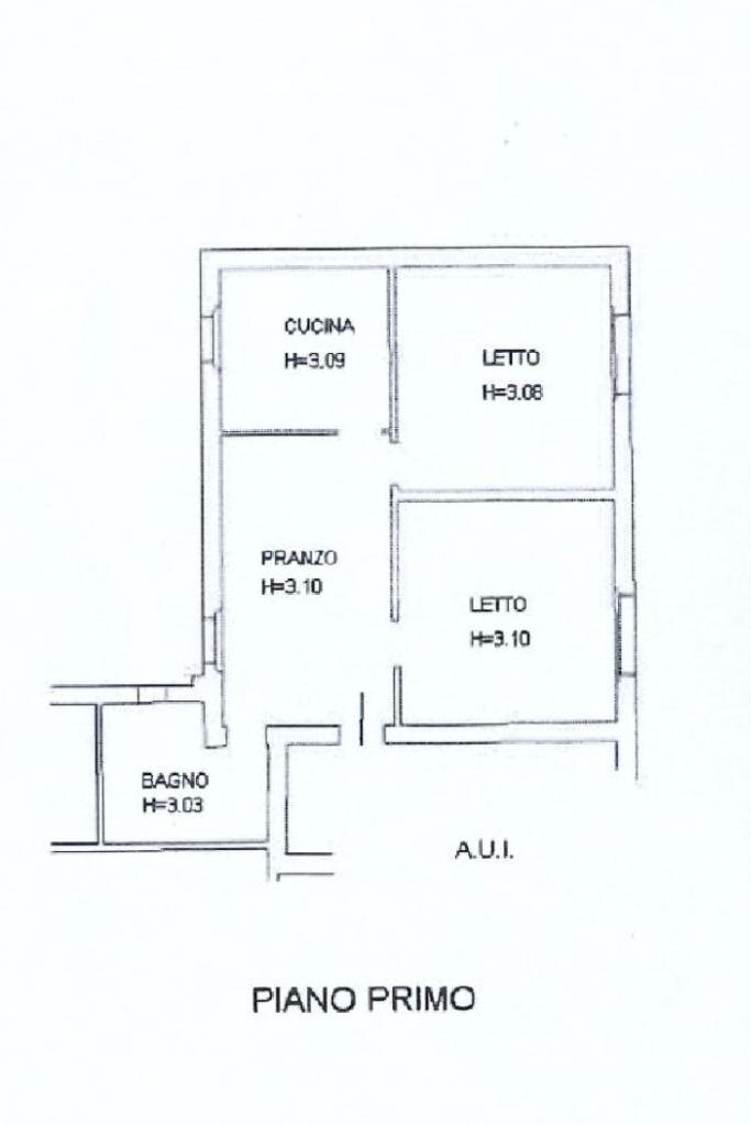 Semi-detached house Viale Guglielmo Oberdan, Cesena - floor plans 1