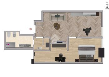 Two-room apartment Via Muzio Attendolo Detto Sforza, Milano (neighborhood Vigentino) - photo 33