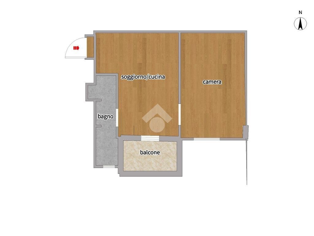 Apartment Via Andrea Solari, Milano (neighborhood Solari) - floor plans 1
