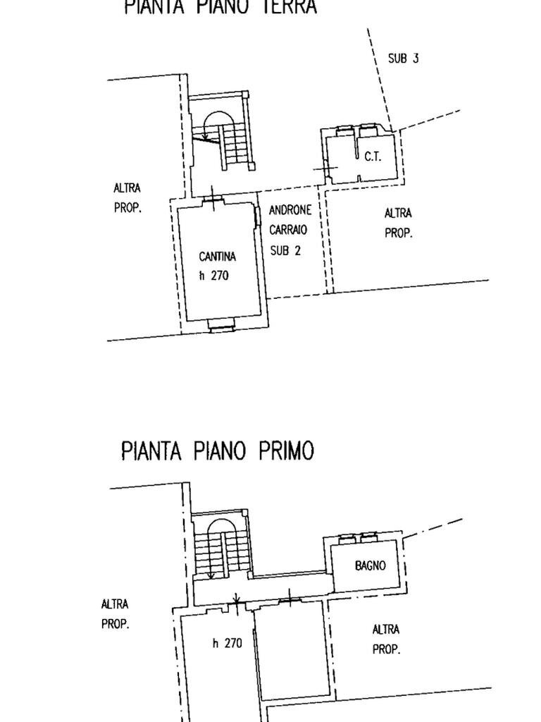 Casa semi indipendente Via boniberti, Momo - planimetria 1