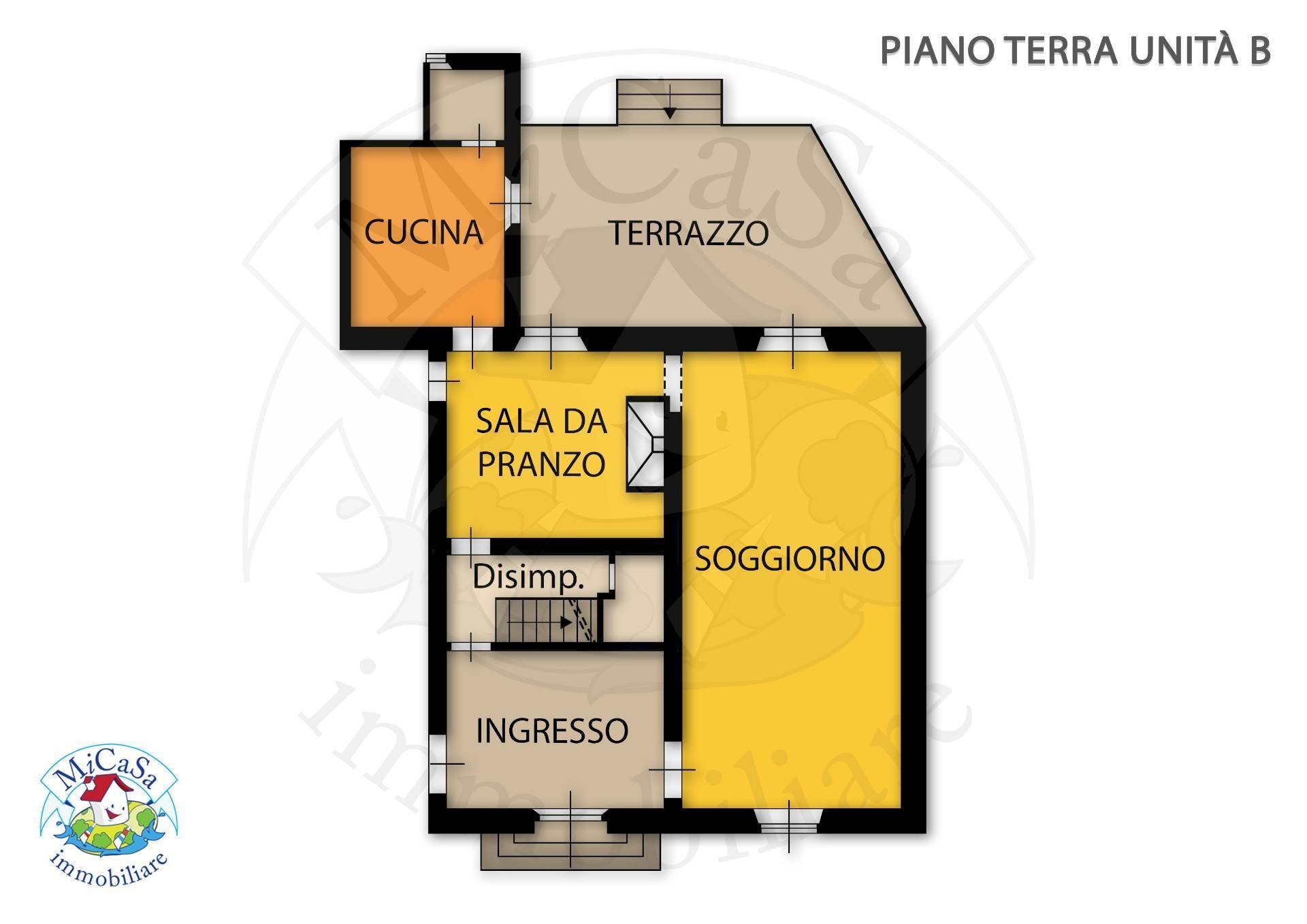 Foto 19 - Casa semi indipendente Via Fiorentina
 
595, Pisa - planimetria 1