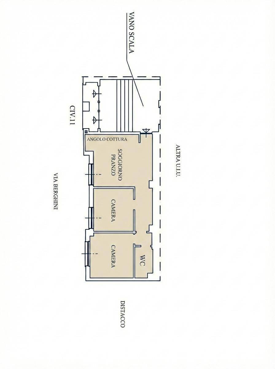 Foto 26 - Appartamento Via Pasquale Berghini
 
11, Genova - planimetria 1