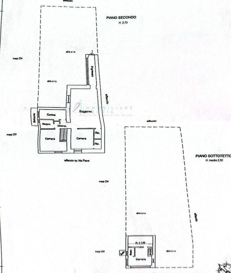 Foto 31 - Apartment Corso Mario Ponzoni, Pieve di Teco - floor plans 1