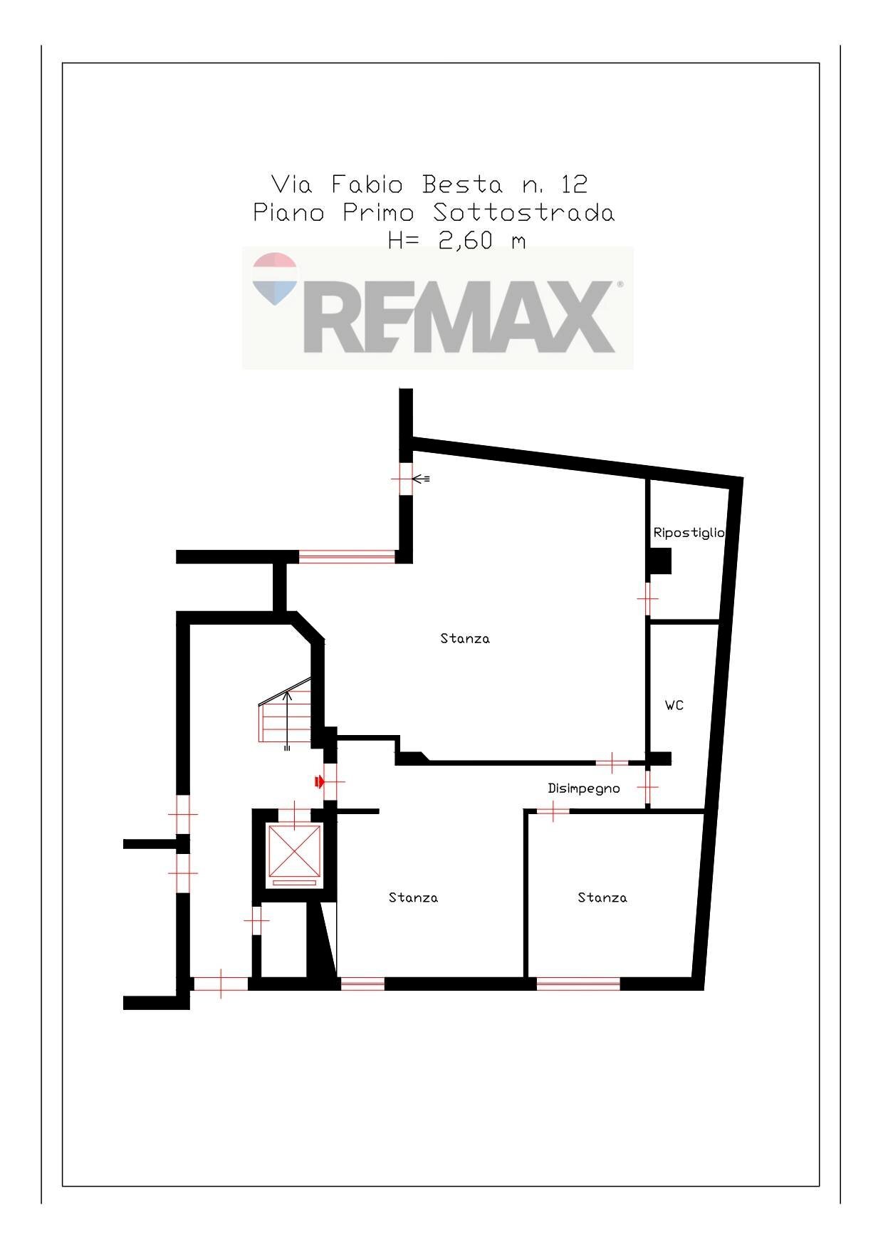 Pianta 2D - Office Via Fabio Besta
 
12, Palermo - floor plans 1