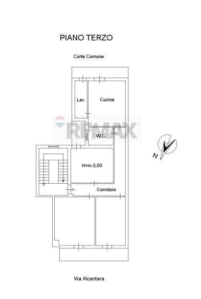 Pianta 2D - Appartamento Via Alcantara
 
10, Catania - planimetria 1