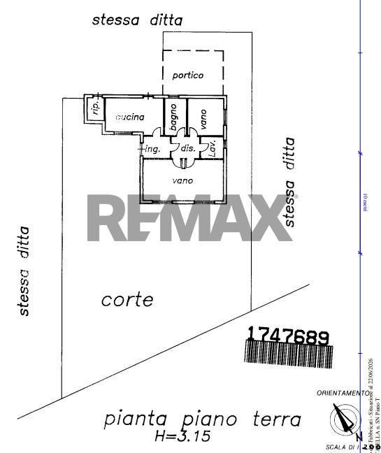 Pianta 2D - Villa Via Montelaguardia
 
15, Randazzo - floor plans 1