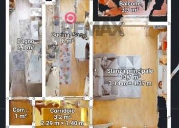Pianta 3D - One-room apartment via mazzini
22, Cernusco sul Naviglio - photo 20