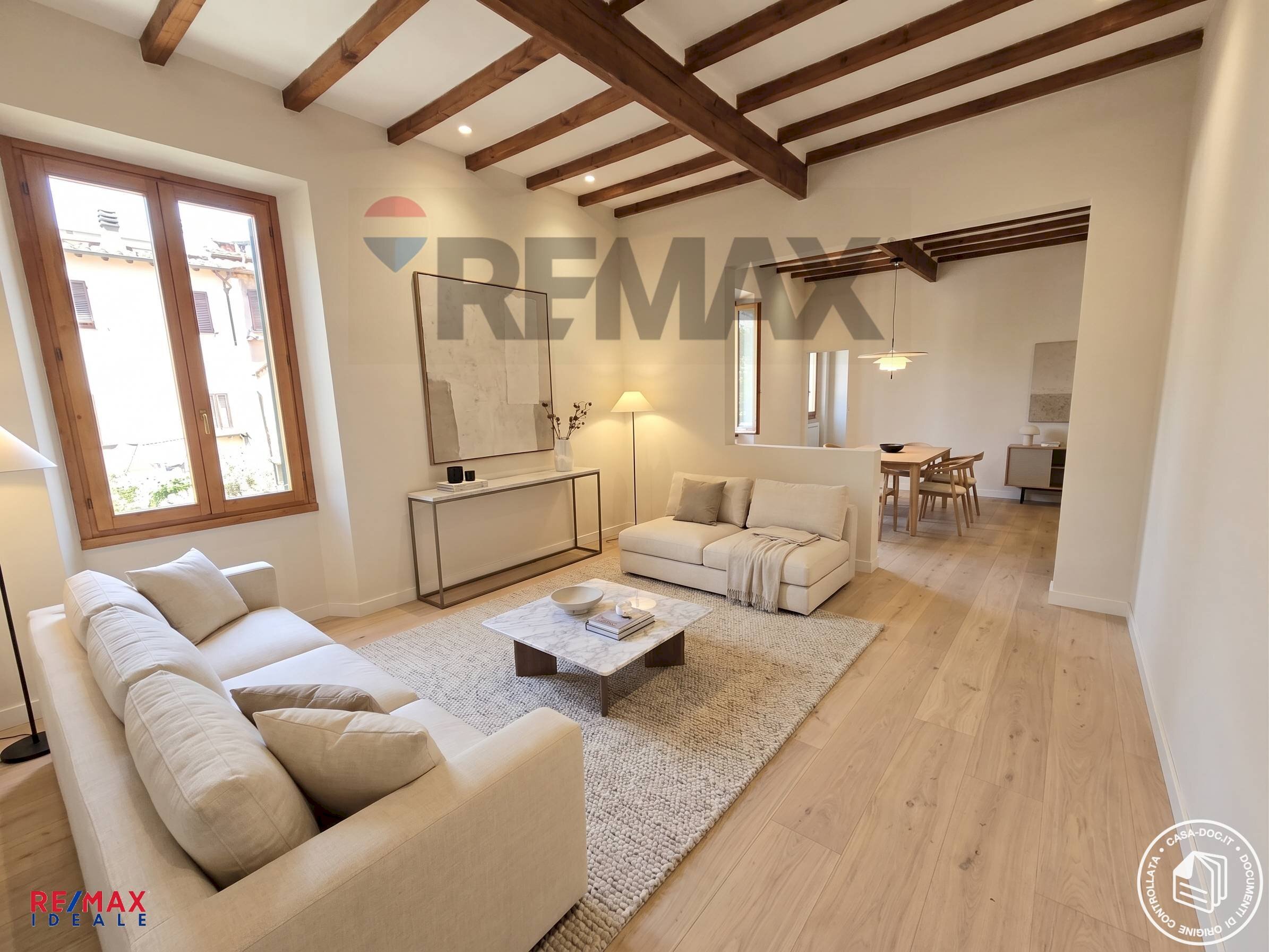 Soggiorno - Quadrilocale Via Magenta
 
21, Castelfranco Piandiscò - foto 1
