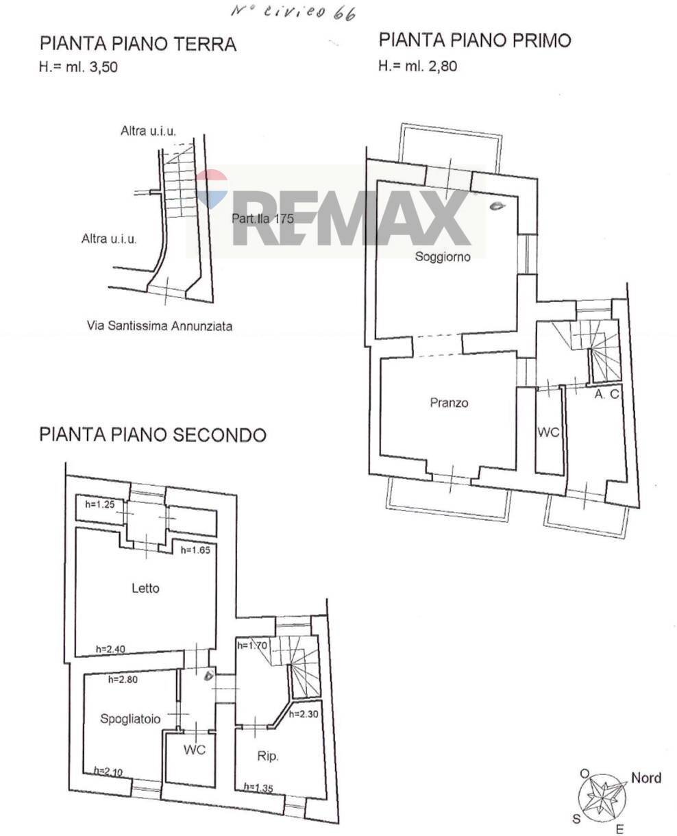 Pianta 2D - Independent house Santissima Annunziata
 
66, Forza d'Agrò - floor plans 1