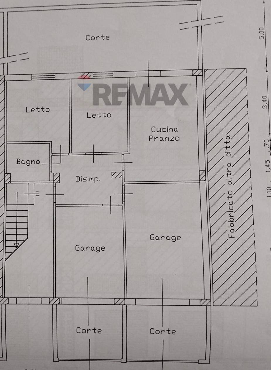 Pianta 2D - Four-room apartment via asiago
 
25, Francavilla di Sicilia - floor plans 1
