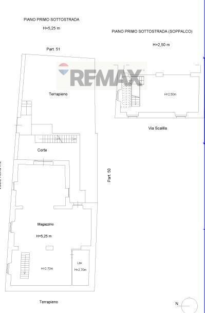 Pianta 2D - Casa indipendente Via Scalilla
 
50, Mascalucia - planimetria 1