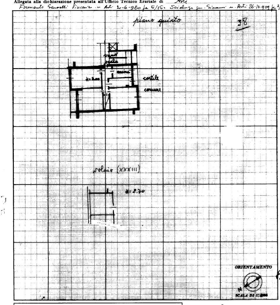 Foto 25 - Quadrilocale Corso Alfieri
 
177, Asti - planimetria 1