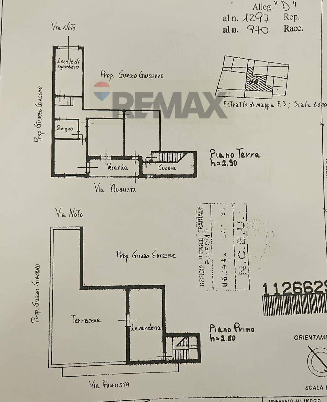 Pianta 2D - Independent house Via Augusta
 
30, Casteldaccia - floor plans 1