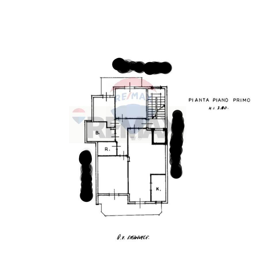 Pianta 2D - Appartamento Corso Vittorio Emanuele
 
670, Villabate - planimetria 1