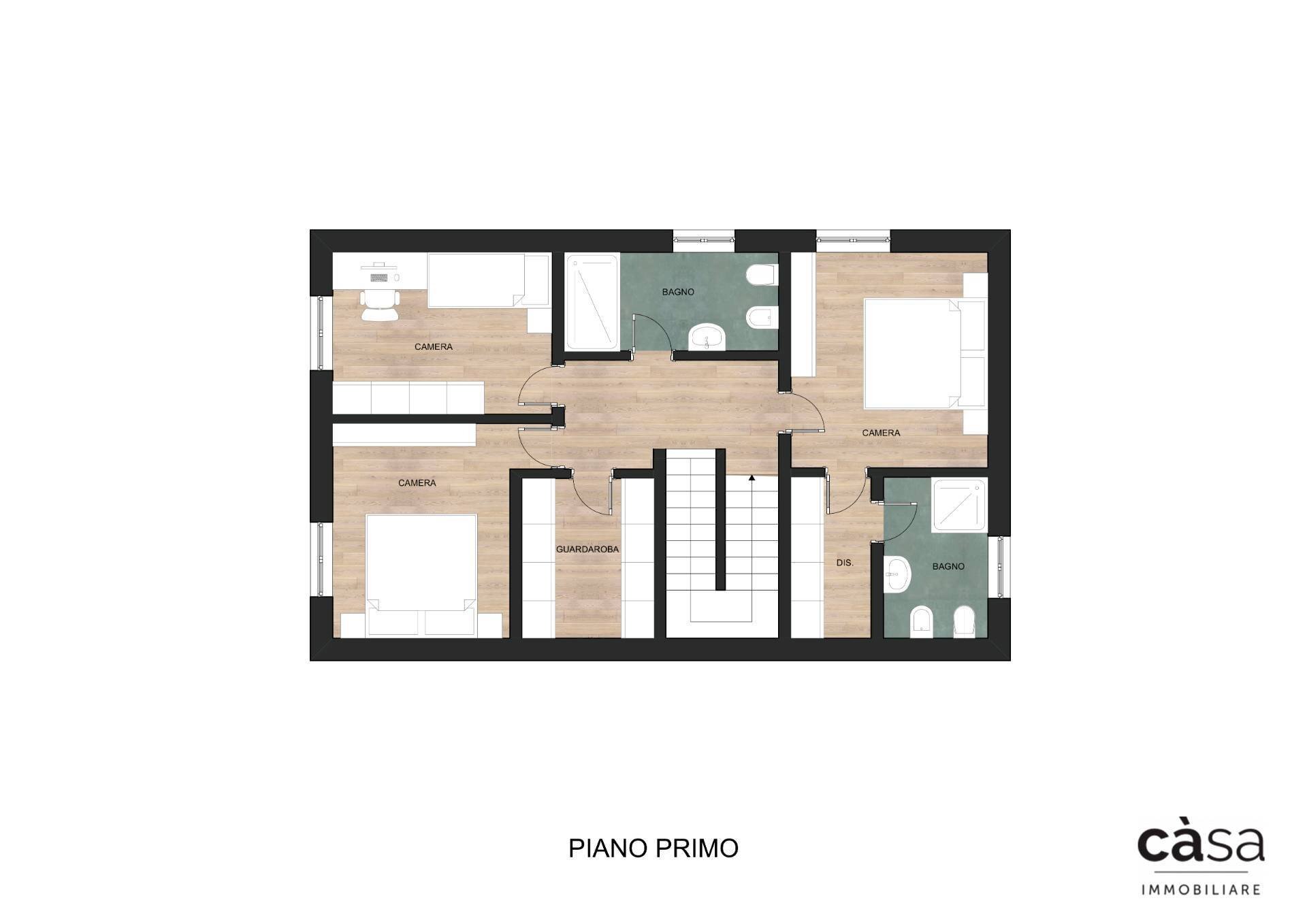 Foto 3 - Casa semi indipendente Via Leonardo Da Vinci
40, Caronno Varesino - foto 3