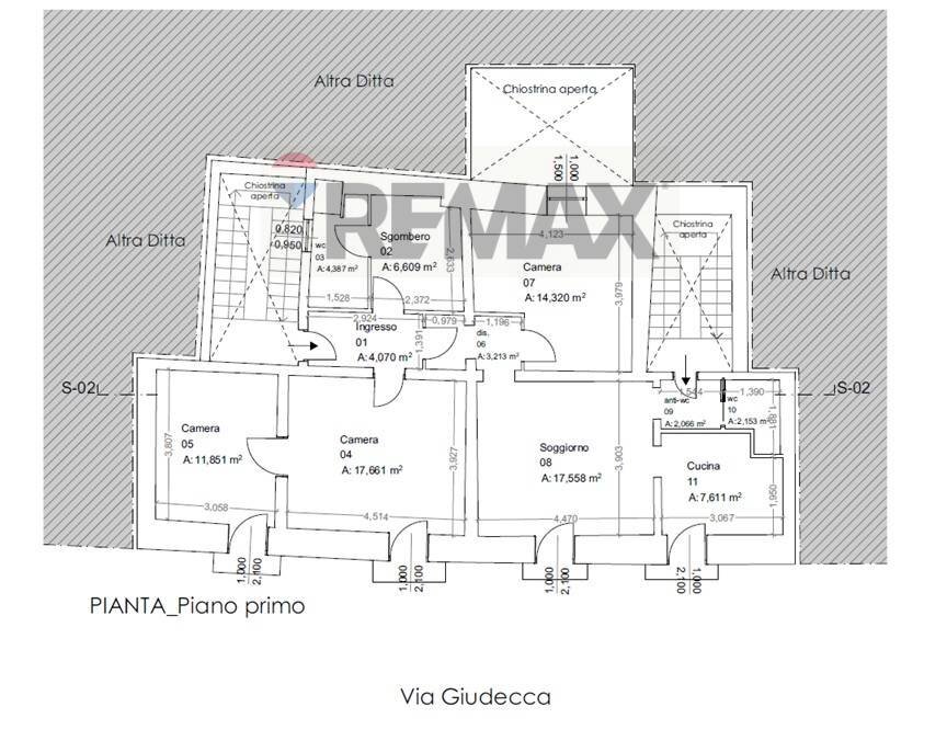 Pianta 2D - Apartment Via Giudecca
 
30, Trapani - floor plans 1