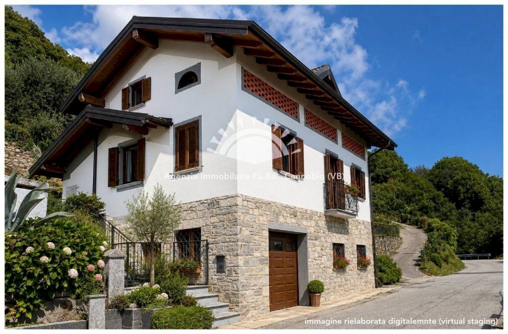 Facciata - Villa strada Antonio Manzi, Oggebbio - foto 1