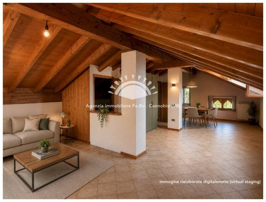 Salone - Villa strada Antonio Manzi, Oggebbio - foto 2