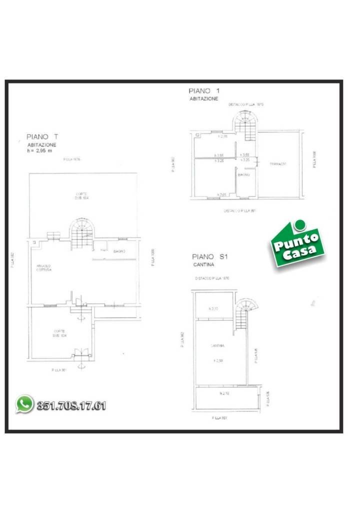 Villa a Schiera strada di Paterno, 49, Tivoli - planimetria 1