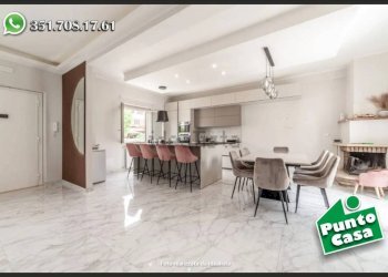 Salone - Villa a Schiera strada di Paterno, 49, Tivoli - foto 11