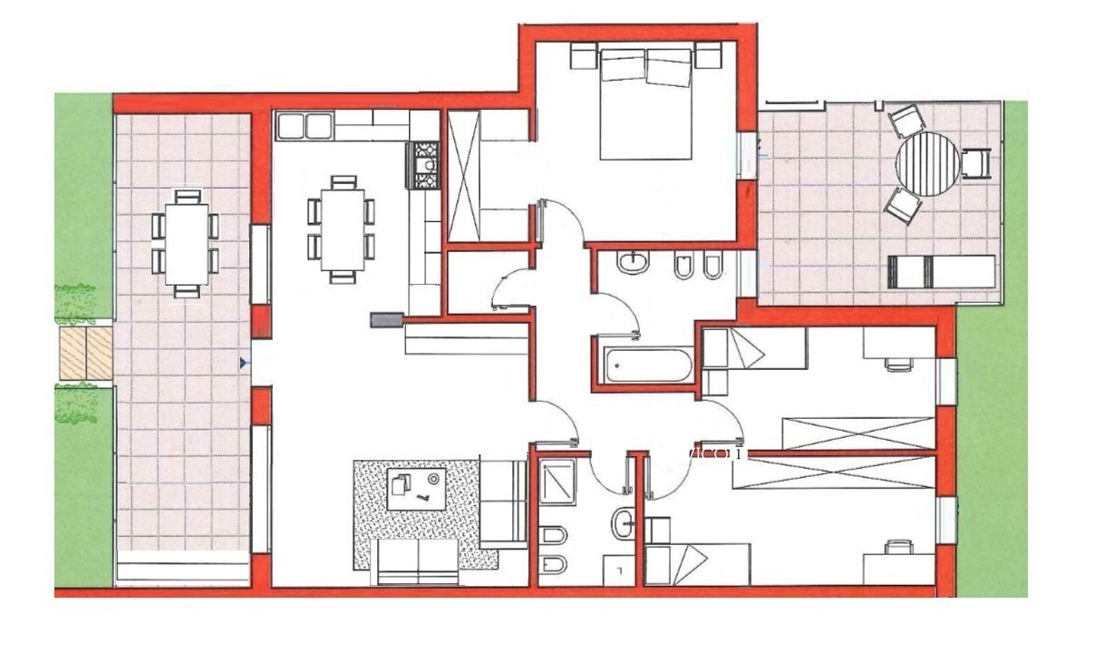 PLANIMETRIA - Apartment Via Giorgio Vasari 16, Cadoneghe - floor plans 1