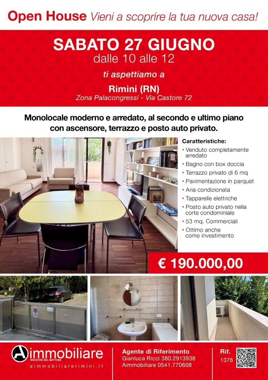 430578be-0a5b-446a-ad45-14e1c8180e61 - Bilocale Via Castore 72, Rimini - foto 1