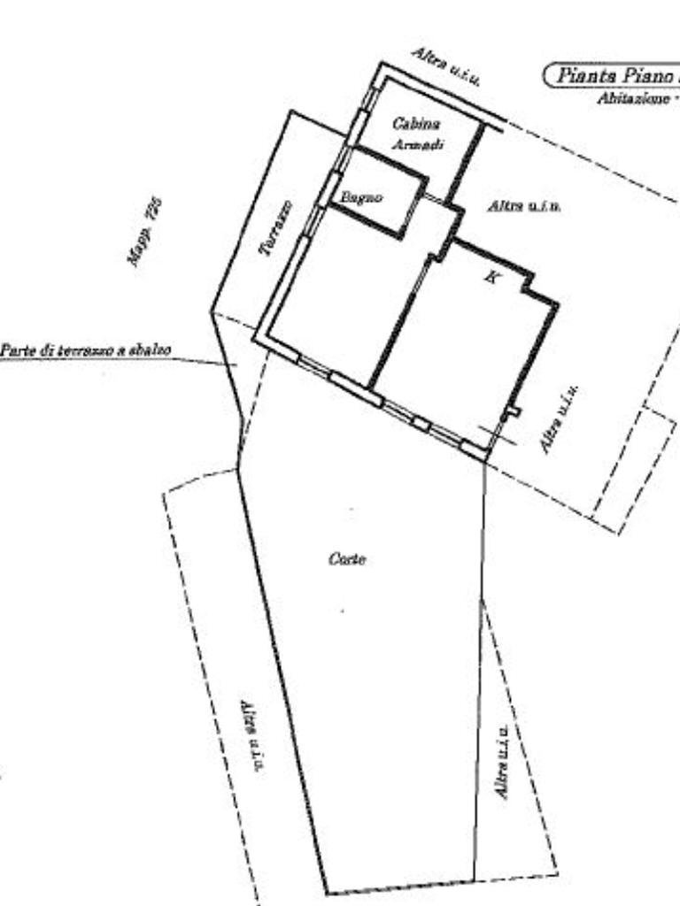 Three-room apartment Strada Vicinale del Colle, Imperia - floor plans 1