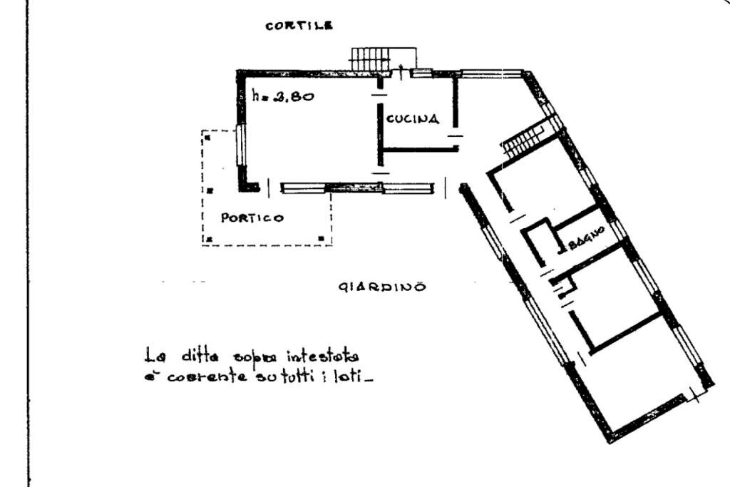 Villa Frazione Polpresa, Viù - planimetria 1