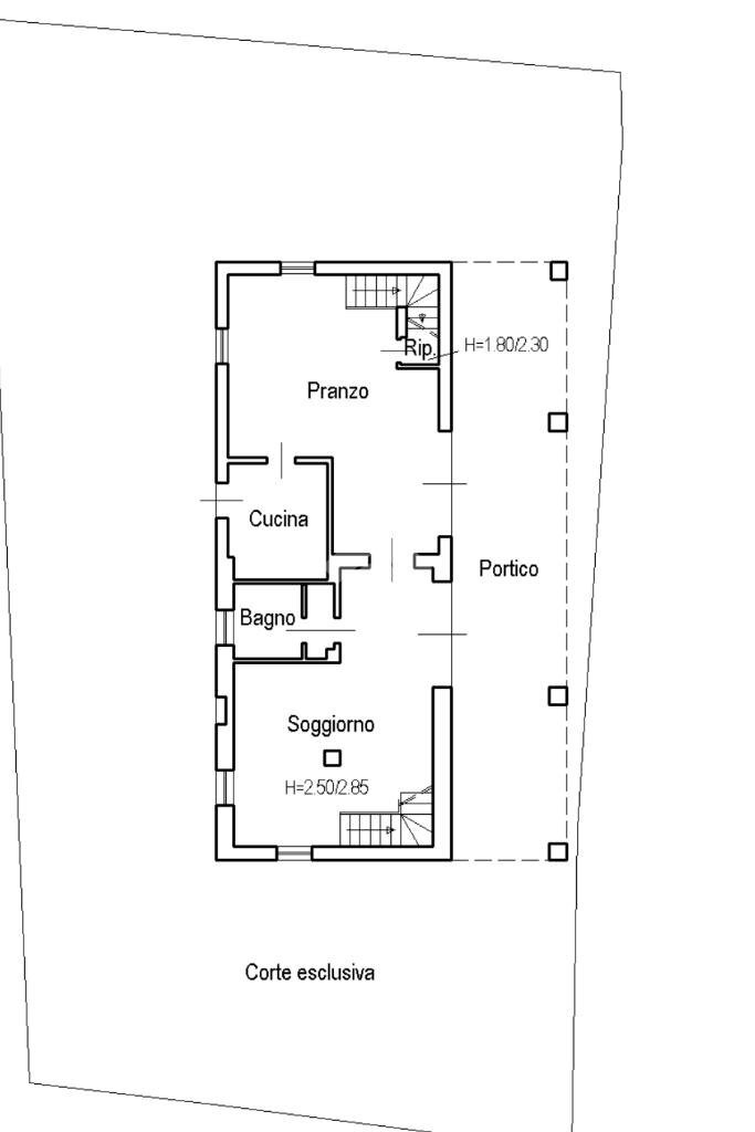 Independent house Via Codicino, Sasso Marconi - floor plans 1