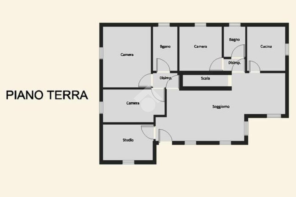 Independent house Strada Salairolo, Revigliasco d'Asti - floor plans 1