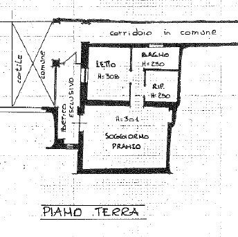 Abitazione - Bilocale via Fossatone, 4, Imola - planimetria 1